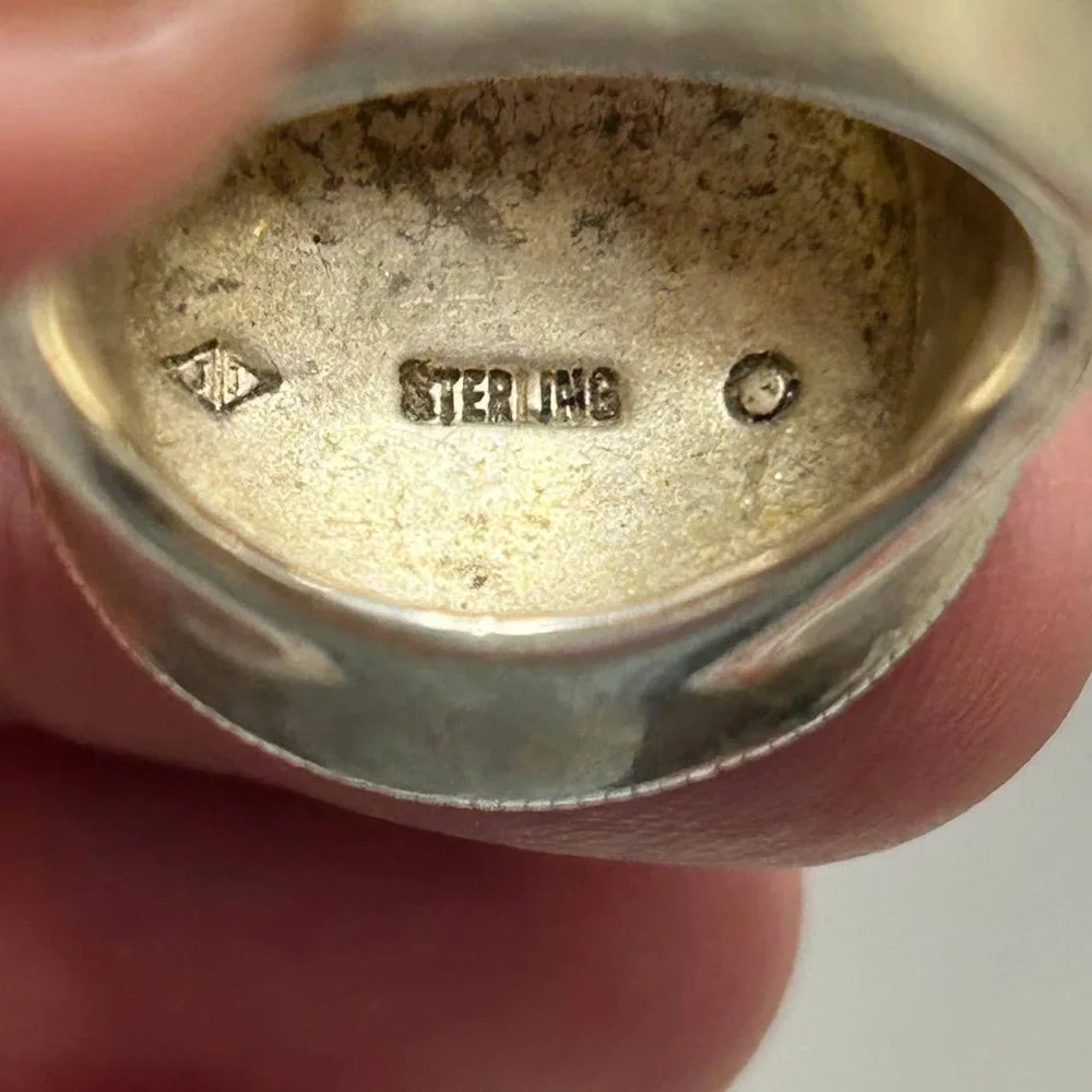 Judith Jack Men's or Women's Sterling Ring‎ Size 6.5-6.75